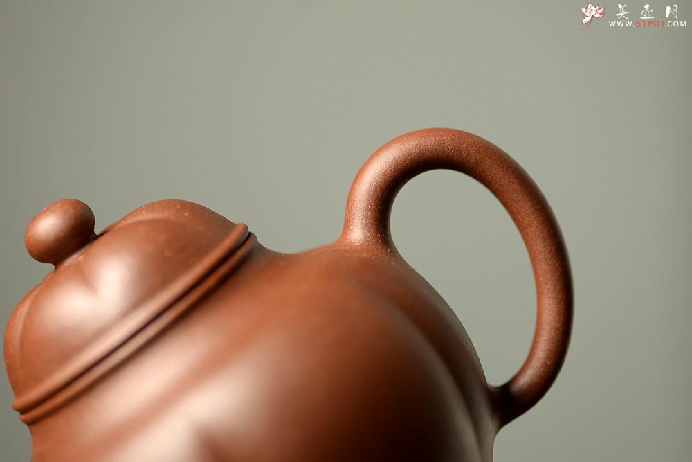 紫砂壶图片：储亚丙申秋全手新品 精工筋囊 高俊神怡 耐品 瑞福 高温底槽青 - 美壶网