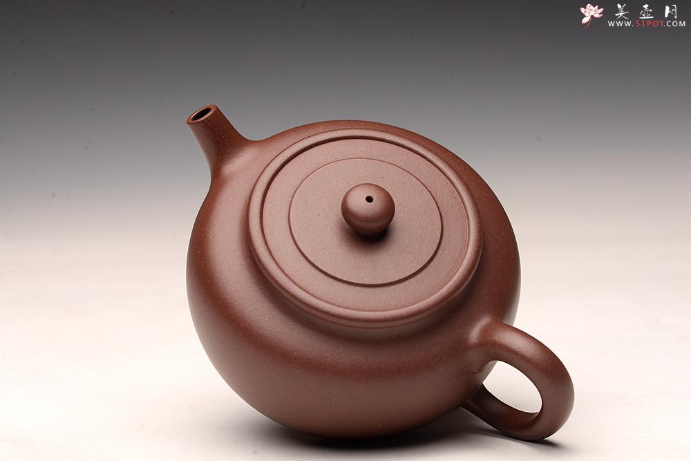 紫砂壶图片：炮管经典 油润原矿底槽青 全手圆璧 传统功力 - 美壶网