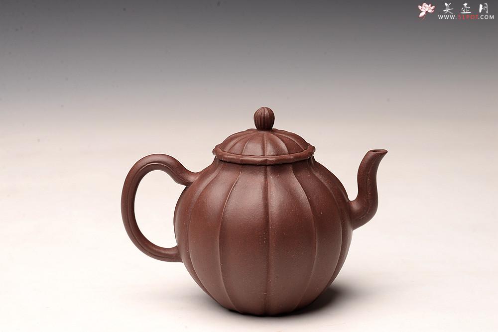 紫砂壶图片：周斌丙申秋全手演绎筋囊器 银台醉客 颇具难度 线条流畅 - 美壶网