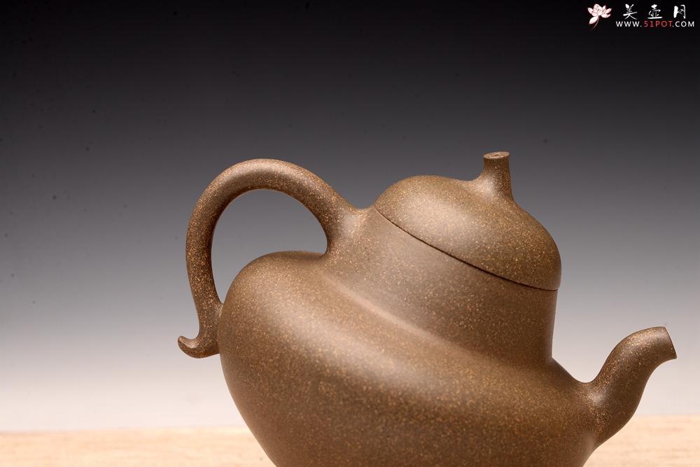 紫砂壶图片：钱建荷丙申年全手新作 寓意吉祥 优质青段 福禄 - 美壶网