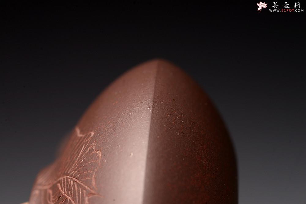 紫砂壶图片：邵春良丙申年 经典作品 曼生合欢 甚得古意 高温四号井紫泥  - 美壶网