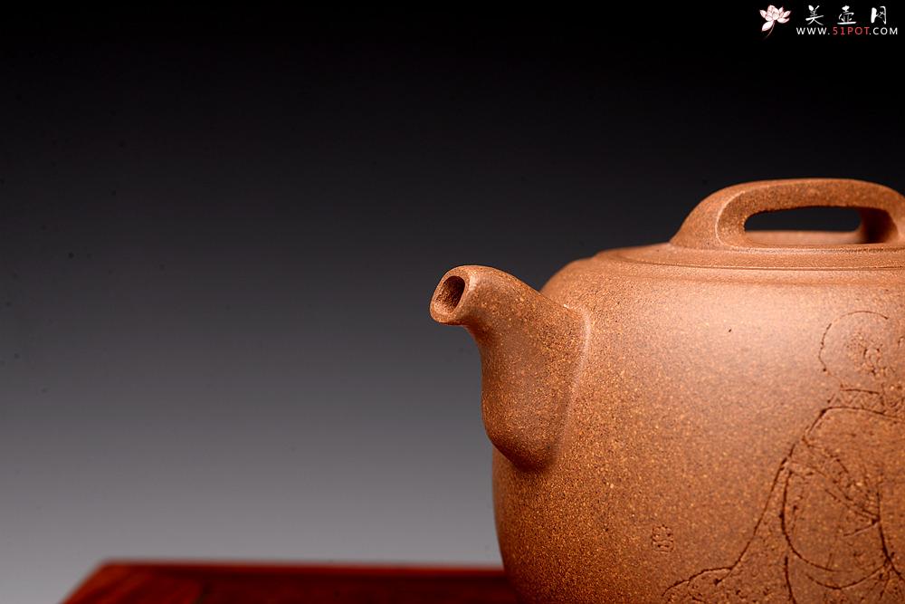 紫砂壶图片：唐文丙申夏新作 老段泥思源 游心堂主人装饰 文气玩味~ - 美壶网