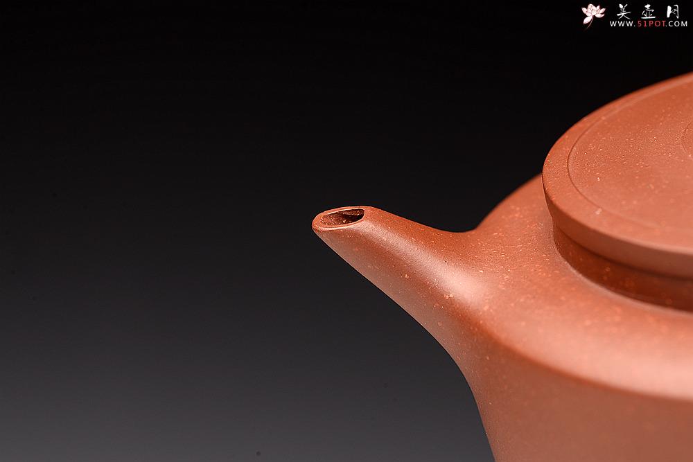 紫砂壶图片：路达丙申全手新作 线条挺拔 单片拍打成型 性价比高 圆璧 - 美壶网