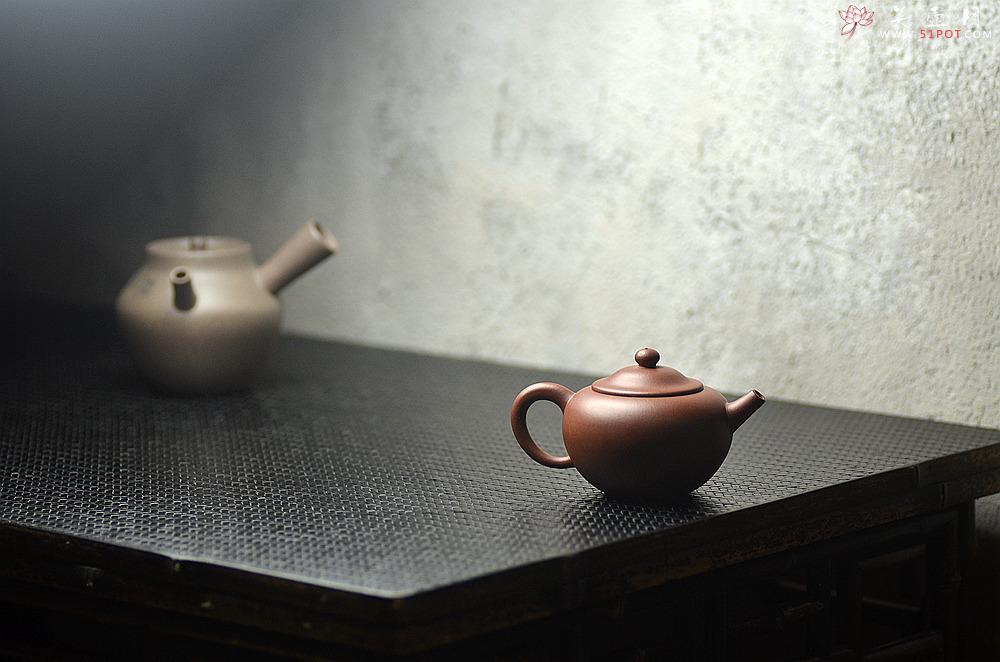 紫砂壶图片：美壶特惠 耐品实用 笠帽  茶人最爱 - 美壶网