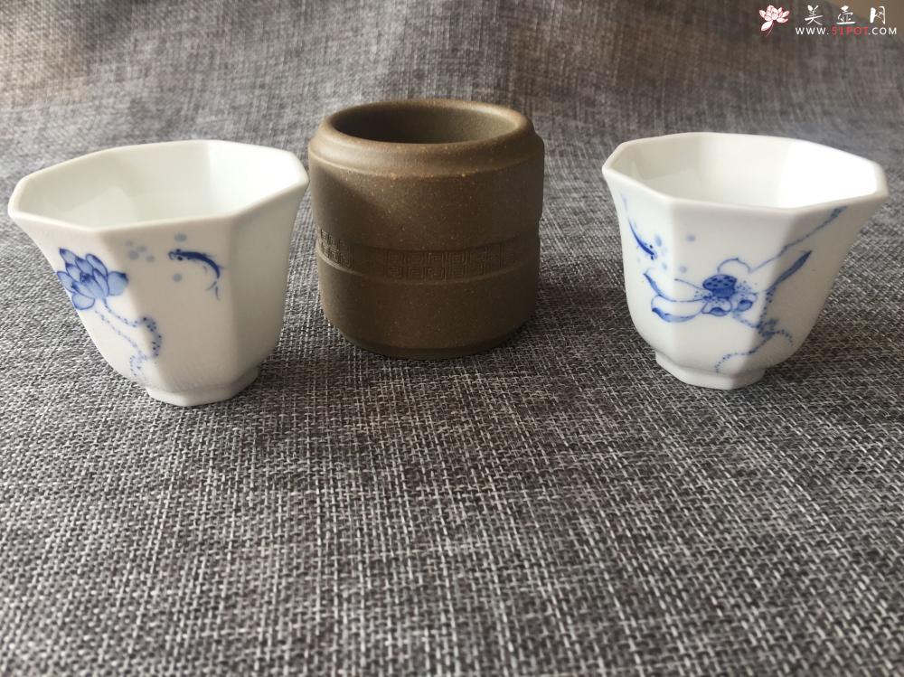 紫砂壶图片：荷花杯 - 美壶网