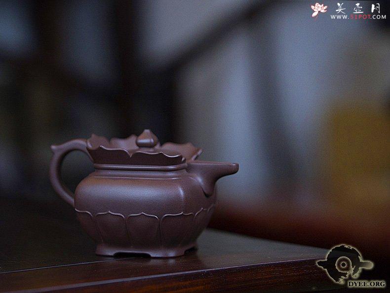 紫砂壶图片：莲花僧帽欣赏 - 美壶网