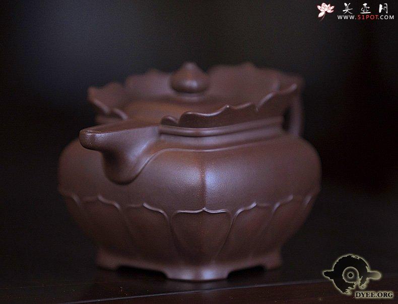 紫砂壶图片：莲花僧帽欣赏 - 美壶网