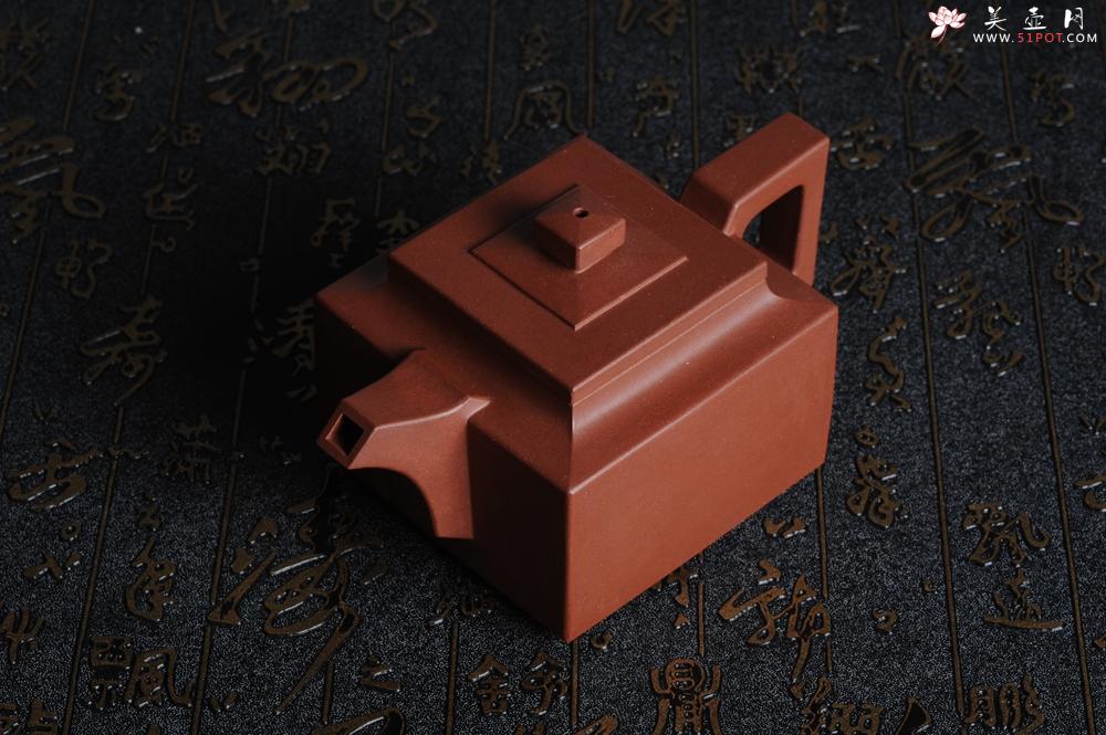 紫砂壶图片：线面挺快难度大全手工逸四方 - 美壶网