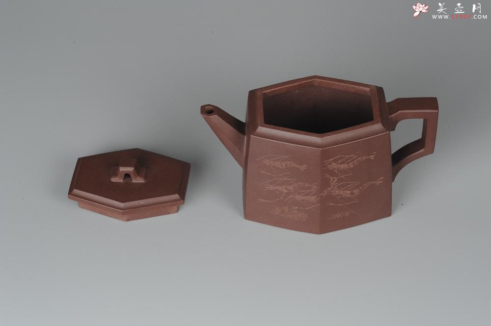 紫砂壶图片：美壶特惠 精品全手工高六方 - 美壶网