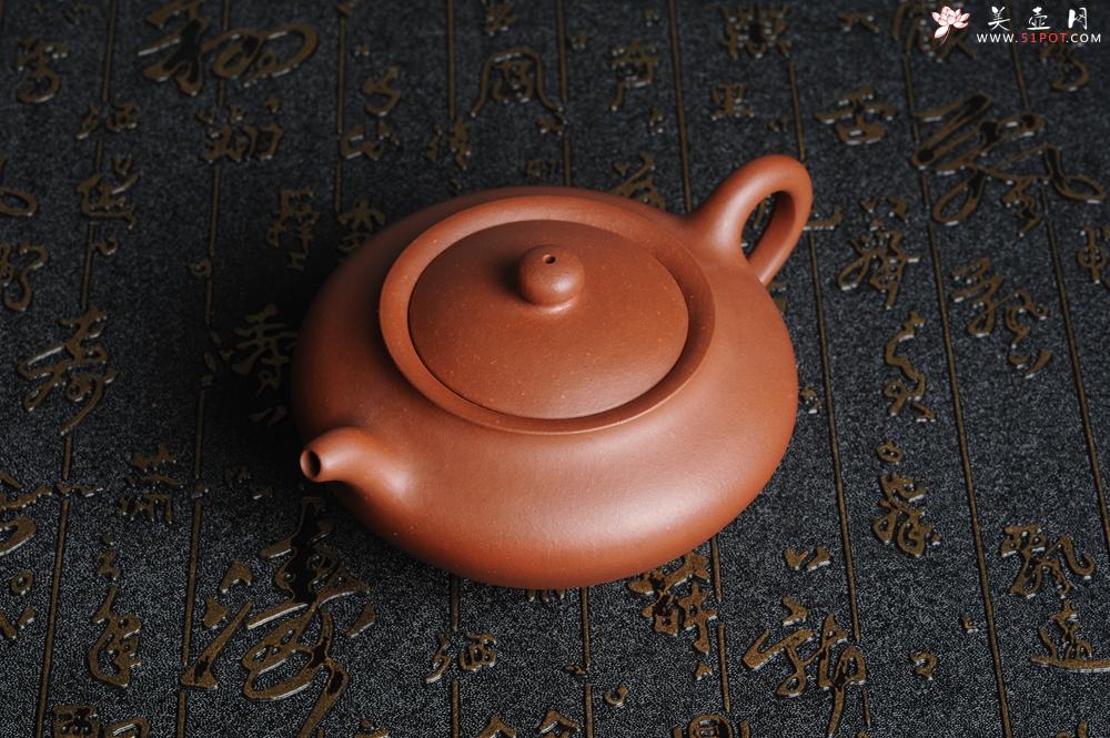 紫砂壶图片：端庄秀美全手工合盘 - 美壶网