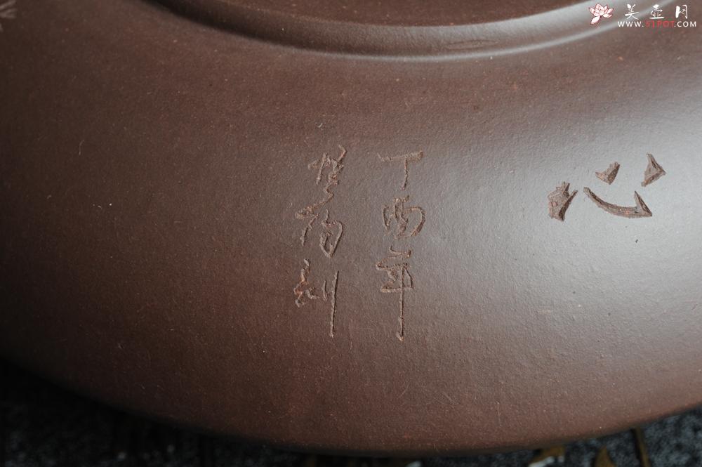 紫砂壶图片：俊儒装饰  素雅  水盂 水洗 水陪 文气十足 - 美壶网