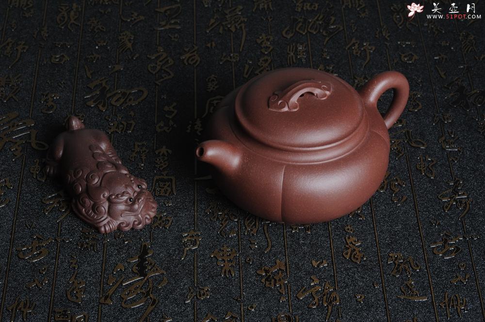 紫砂壶图片：美壶特惠  优质紫泥 四季如意 实用o(∩_∩)o  - 美壶网