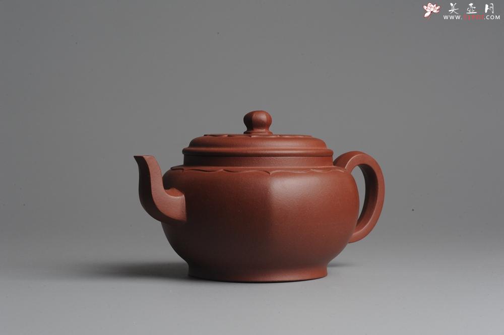 紫砂壶图片：美壶特惠 大气混方菱花 做工精湛 - 美壶网