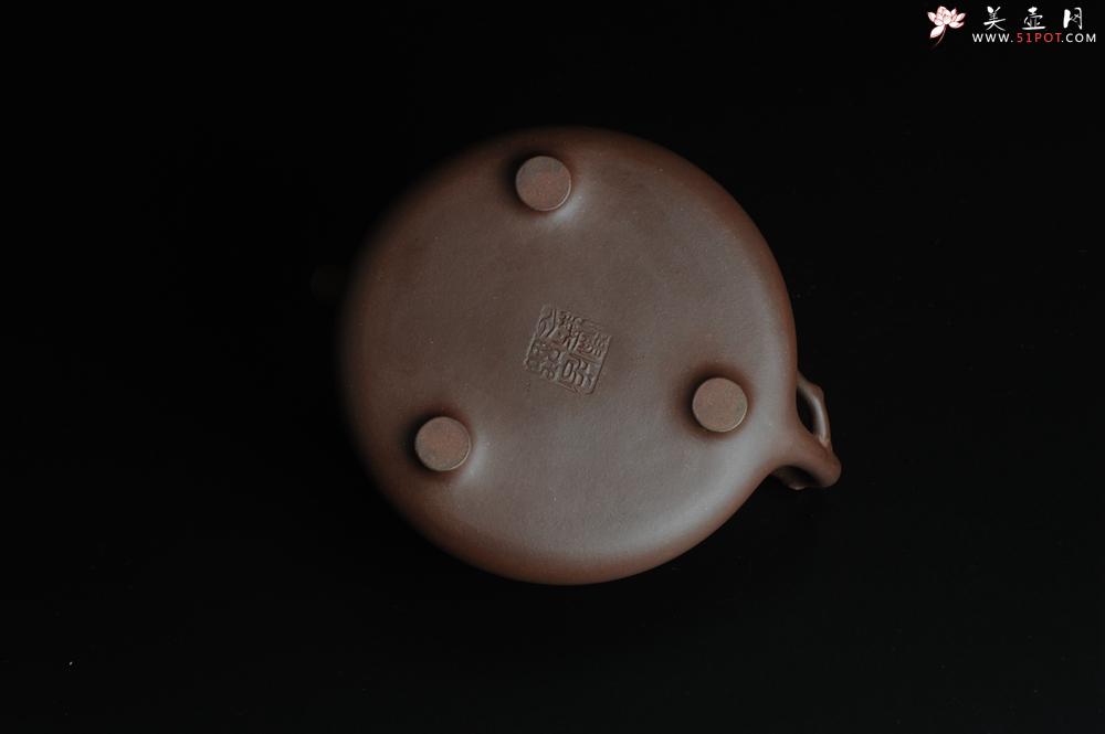 紫砂壶图片：难得老拼紫 全手春华秋实-子冶石瓢 逼真生动 - 美壶网