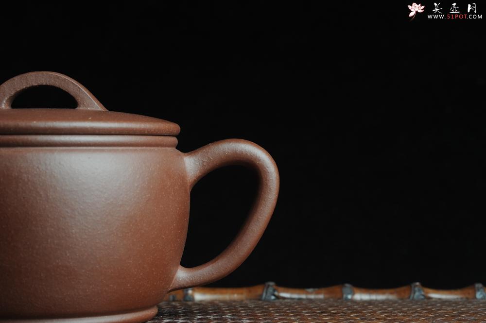 紫砂壶图片:美壶特惠 优质紫泥汉瓦 大口实用 做工精致 - 美壶网