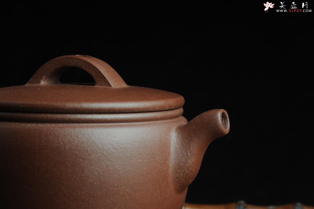紫砂壶图片:美壶特惠 优质紫泥汉瓦 大口实用 做工精致 - 美壶网