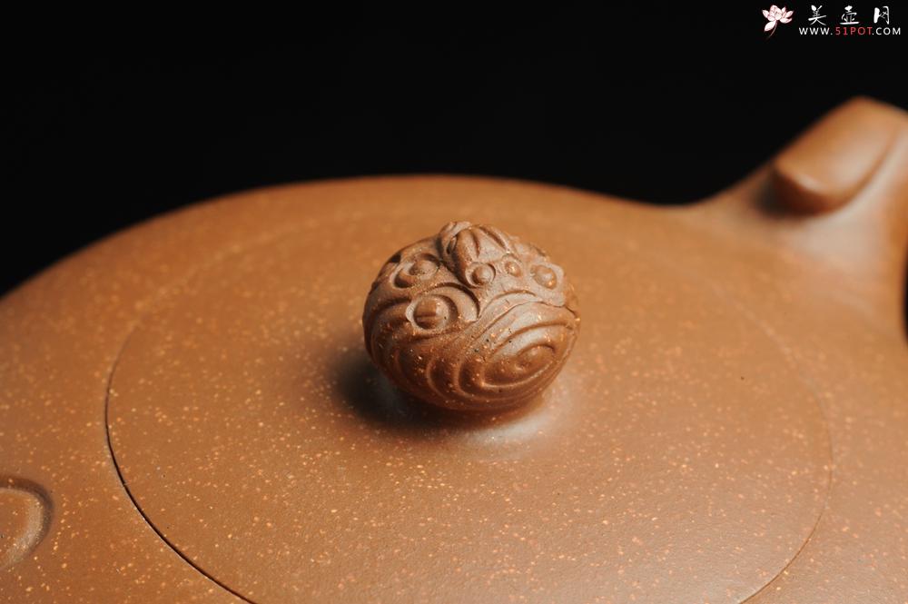 紫砂壶图片：美壶特惠 优质降坡泥龙凤呈祥 寓意吉祥 嵌盖难度大 - 美壶网