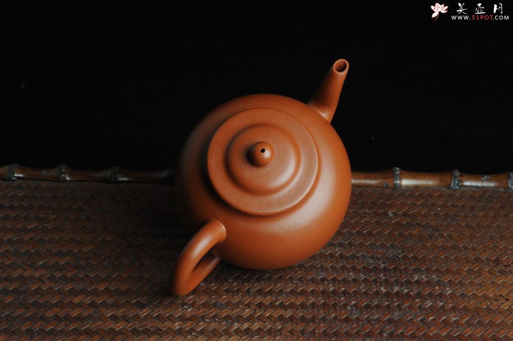 紫砂壶图片：美壶特惠 非铁红色素泥 优质朱泥古莲子 - 美壶网