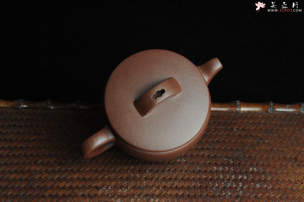紫砂壶图片:美壶特惠 优质紫泥汉瓦 摹曼生铭文 文气十足 - 美壶网