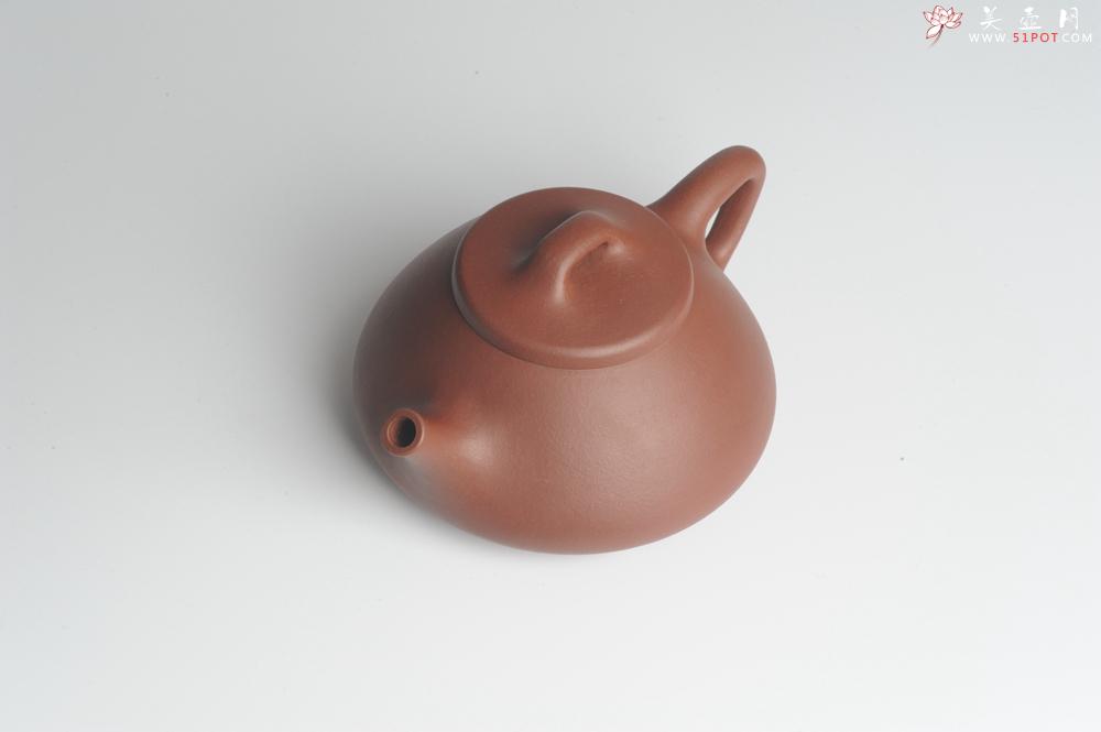 紫砂壶图片：美壶特惠 优质紫泥心舟石瓢 - 美壶网