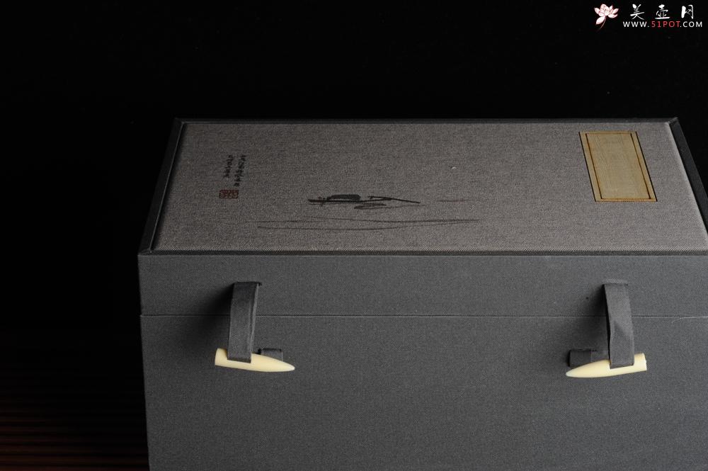 紫砂壶图片：美壶特惠 经典平盖小石瓢 满瓢（景舟石瓢）装饰兰花 泥料超好高档包装 做工灰常精致 - 美壶网