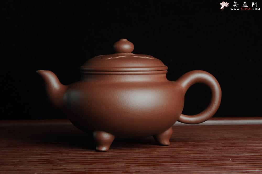 紫砂壶图片：美壶特惠大彬如意壶 做工精致 茶人醉爱 - 美壶网