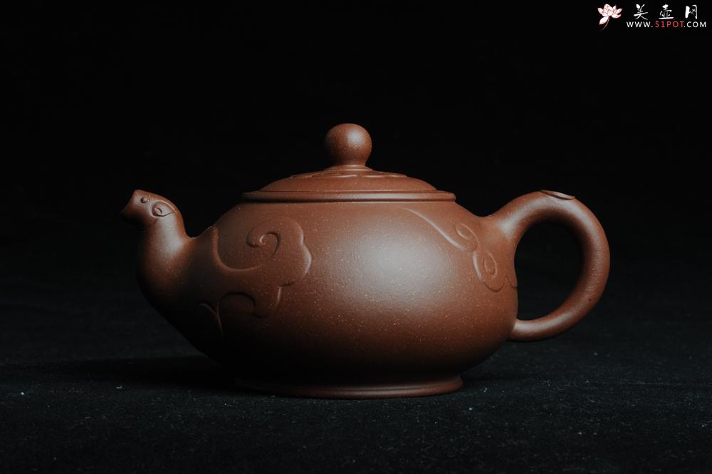 紫砂壶图片：美壶特惠 原创祥云纳福壶 - 美壶网