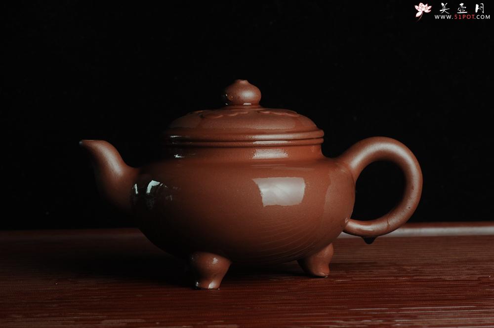 紫砂壶图片：美壶特惠大彬如意壶 做工精致 茶人醉爱 - 美壶网