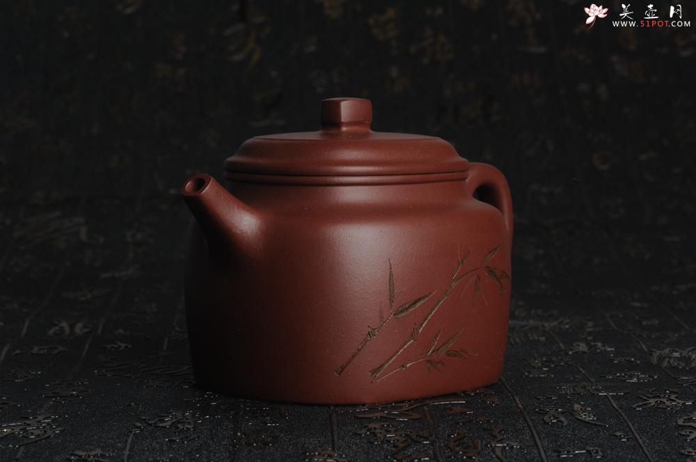 紫砂壶图片：美壶特惠 做工精致四方德中 陈俊儒文气装饰 - 美壶网