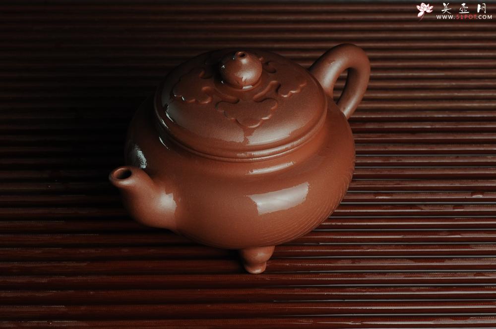 紫砂壶图片：美壶特惠大彬如意壶 做工精致 茶人醉爱 - 美壶网