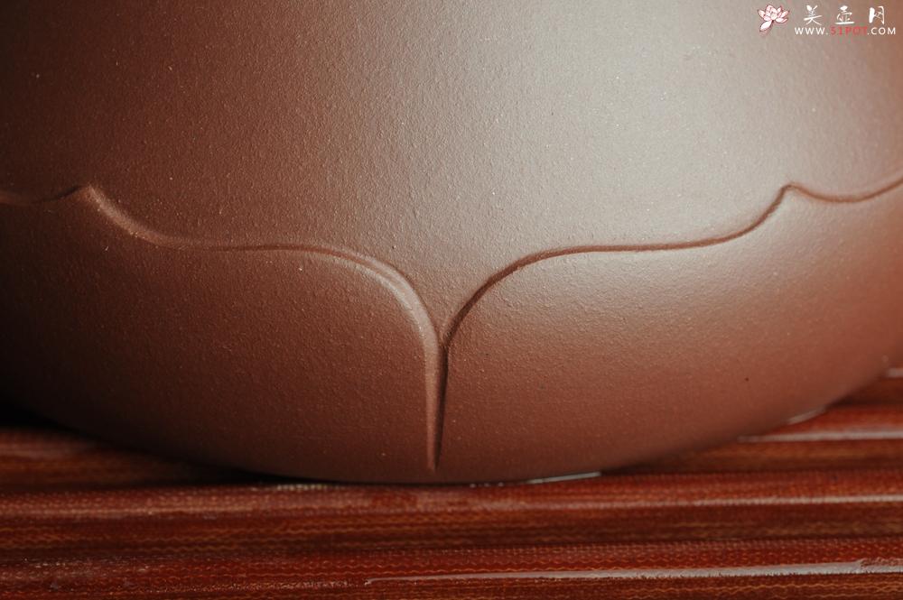 紫砂壶图片：美壶特惠 精致莲花石瓢 茶人醉爱 - 美壶网