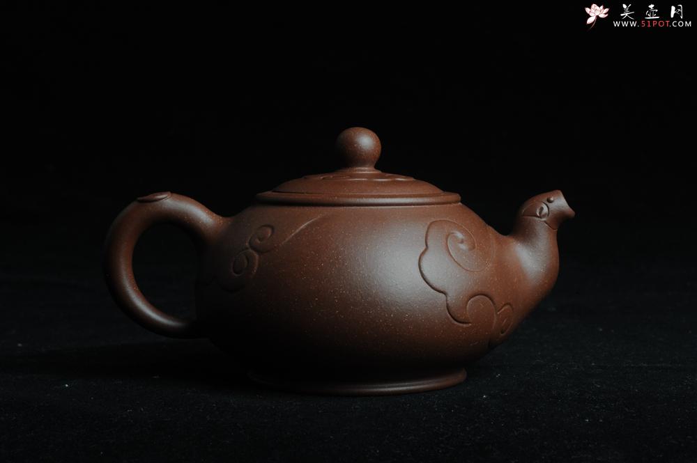 紫砂壶图片：美壶特惠 原创祥云纳福壶 - 美壶网