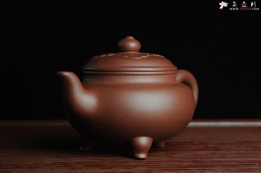 紫砂壶图片：美壶特惠大彬如意壶 做工精致 茶人醉爱 - 美壶网