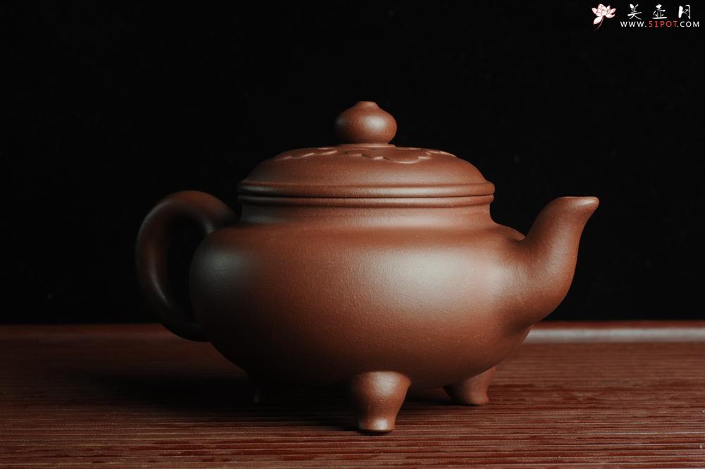 紫砂壶图片：美壶特惠大彬如意壶 做工精致 茶人醉爱 - 美壶网