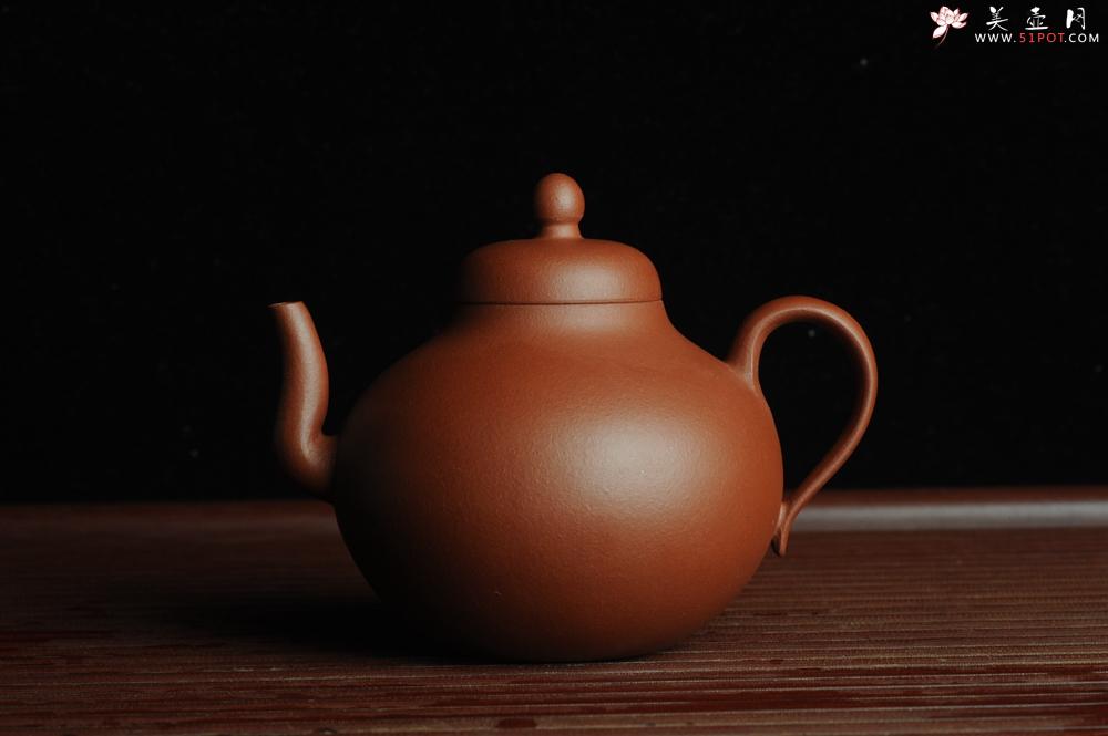 紫砂壶图片：美壶特惠 老清水泥思亭 小清新 茶人醉爱 - 美壶网