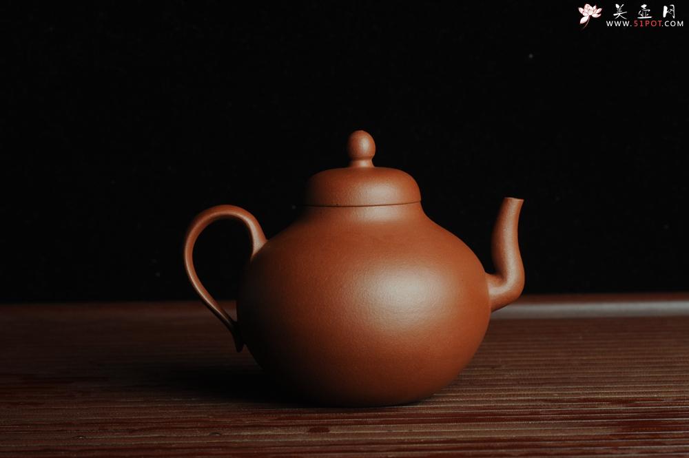 紫砂壶图片：美壶特惠 老清水泥思亭 小清新 茶人醉爱 - 美壶网