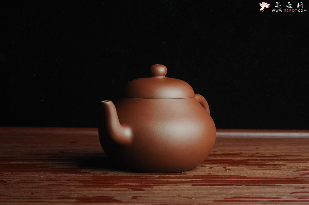 紫砂壶图片：美壶特惠 全手工精品秀雅梨形壶 茶人醉爱 - 美壶网