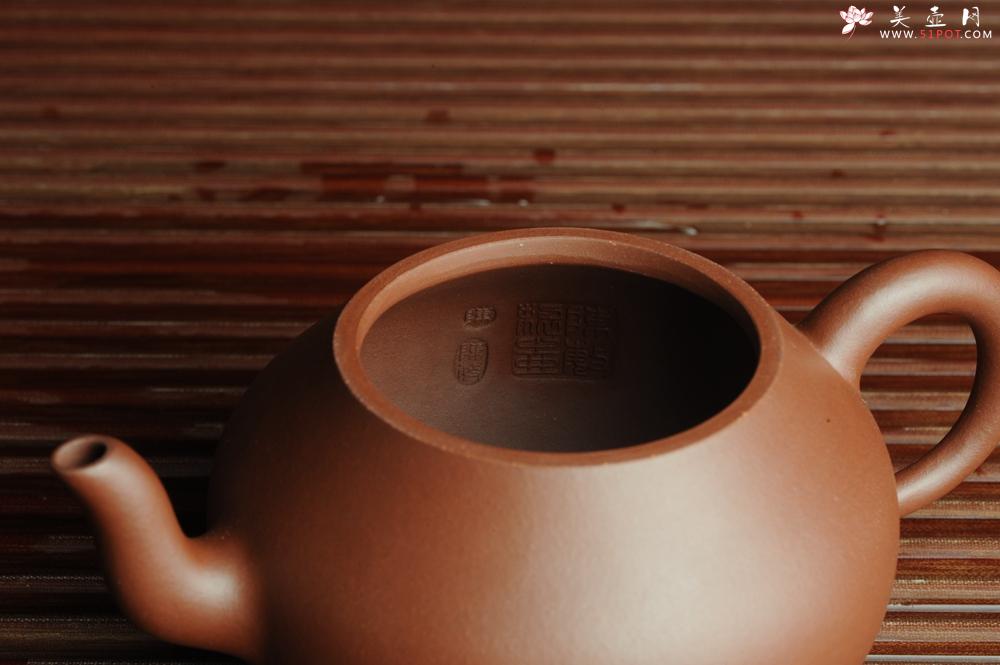 紫砂壶图片：美壶特惠 全手工精品秀雅梨形壶 茶人醉爱 - 美壶网