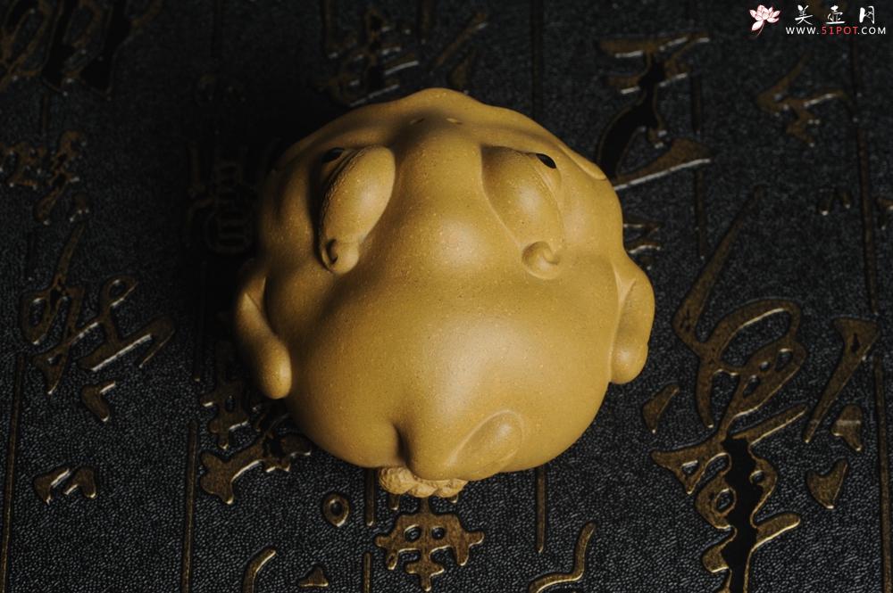 紫砂壶图片：美宠特惠 紫砂金蟾貔貅 镇宅 神态细腻 做工灰常精致 手工茶宠 - 美壶网