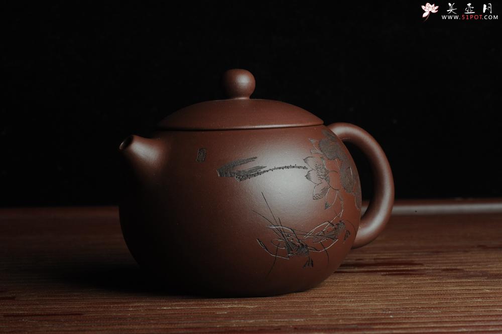 紫砂壶图片：美壶福利特惠 精工西施 溢香 - 美壶网