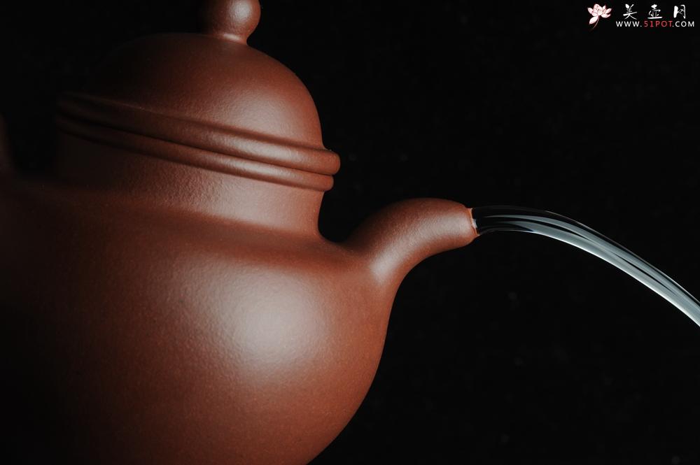 紫砂壶图片：油润底曹青 全手工寿珍掇球 深得老味 做工灰常好 请君细品 作品说话  - 美壶网