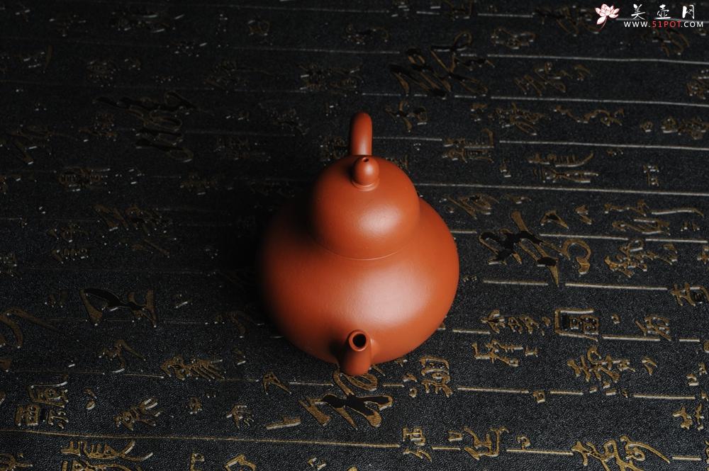 紫砂壶图片：端庄秀雅 精致全手工思亭壶  - 美壶网