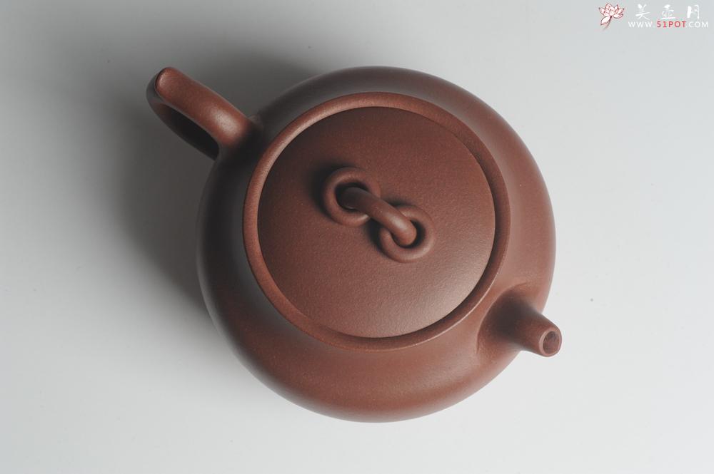 紫砂壶图片：美壶特惠 精工双圈钮壶 卡盖难度大 端庄秀雅 茶人醉爱 - 美壶网