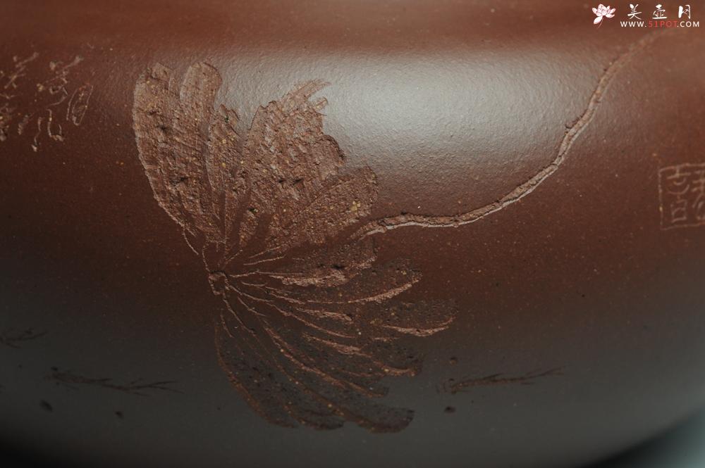 紫砂壶图片：【预定】难度超大 实力派杨老师全手工大亨仿古 大品650cc气势非凡 古韵悠悠  深得老味 - 美壶网