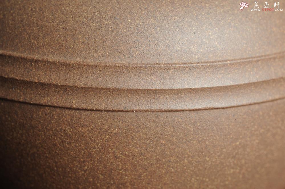 紫砂壶图片：美壶特惠 精致老段泥腰线巨轮 炮管直流 杀茶力器 茶人醉爱 - 美壶网