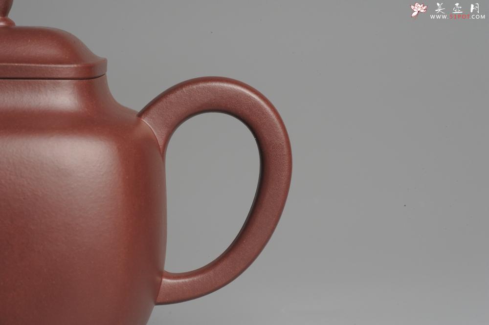 紫砂壶图片：实力派张海艳全手工鸣远四方 气势磅礴 用心之作 - 美壶网