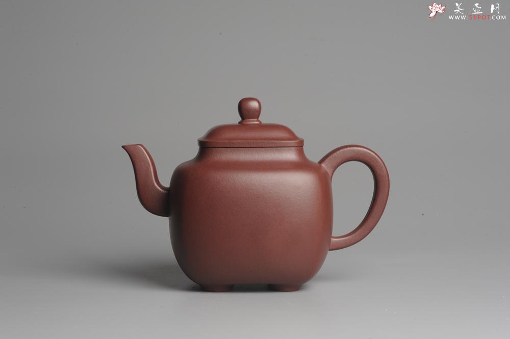 紫砂壶图片：实力派张海艳全手工鸣远四方 气势磅礴 用心之作 - 美壶网