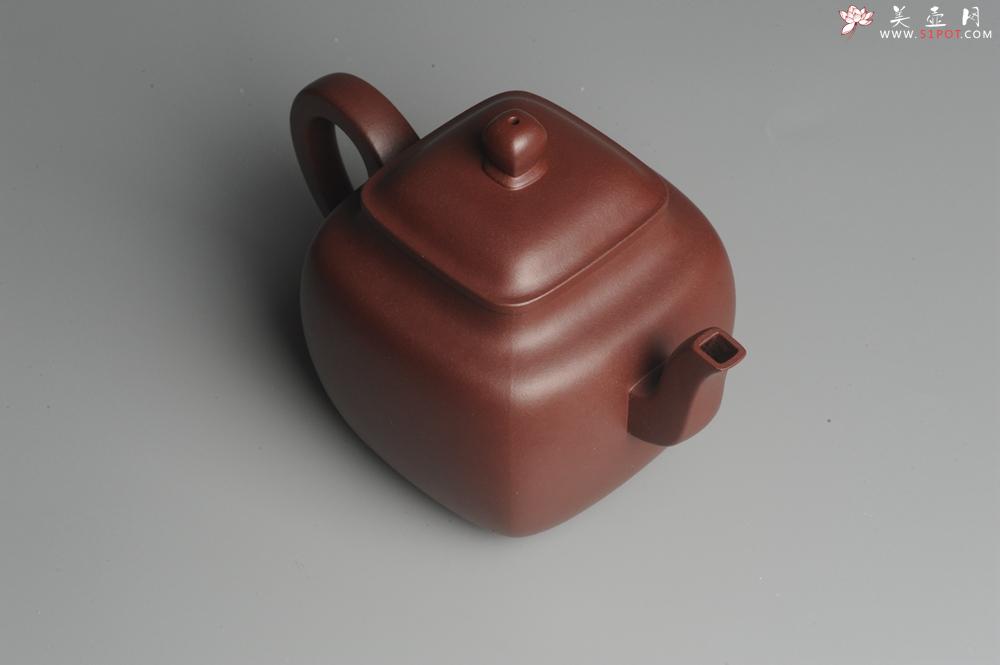 紫砂壶图片：实力派张海艳全手工鸣远四方 气势磅礴 用心之作 - 美壶网