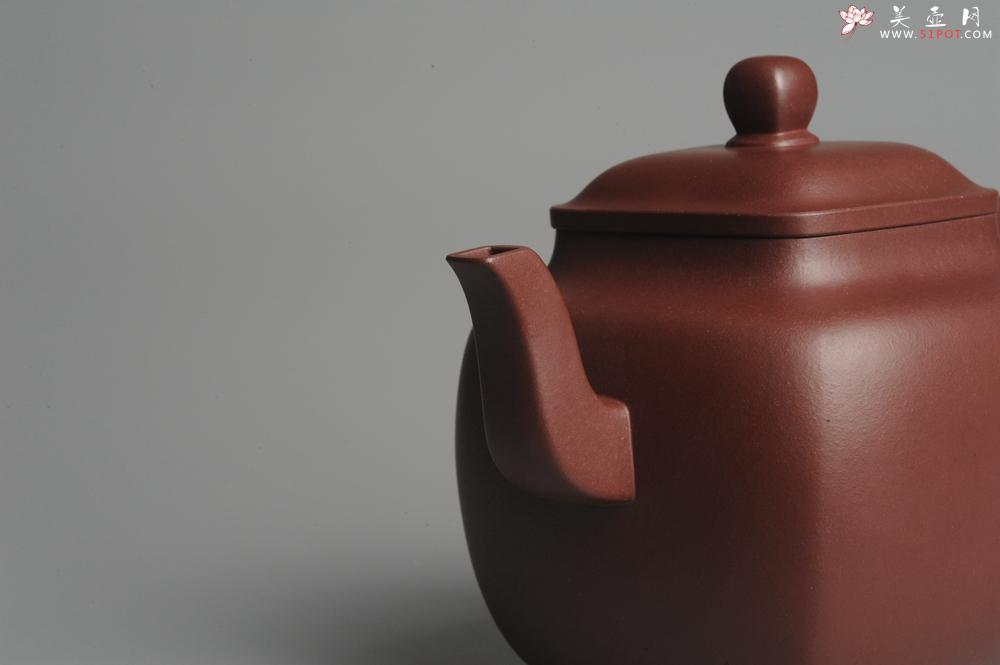 紫砂壶图片：实力派张海艳全手工鸣远四方 气势磅礴 用心之作 - 美壶网