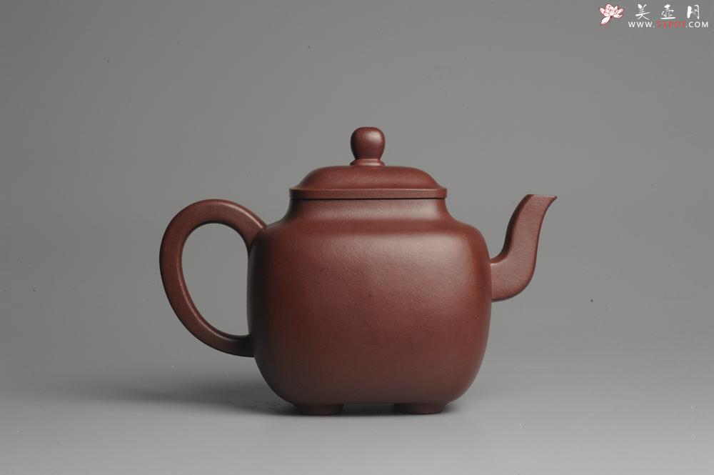 紫砂壶图片：实力派张海艳全手工鸣远四方 气势磅礴 用心之作 - 美壶网